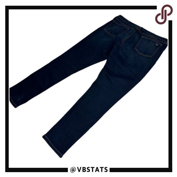 RAG & BONE W1526K089BMO Ankle Skinny‎ Jeans in Bloo Moon Color Size 34 - Picture 6 of 11